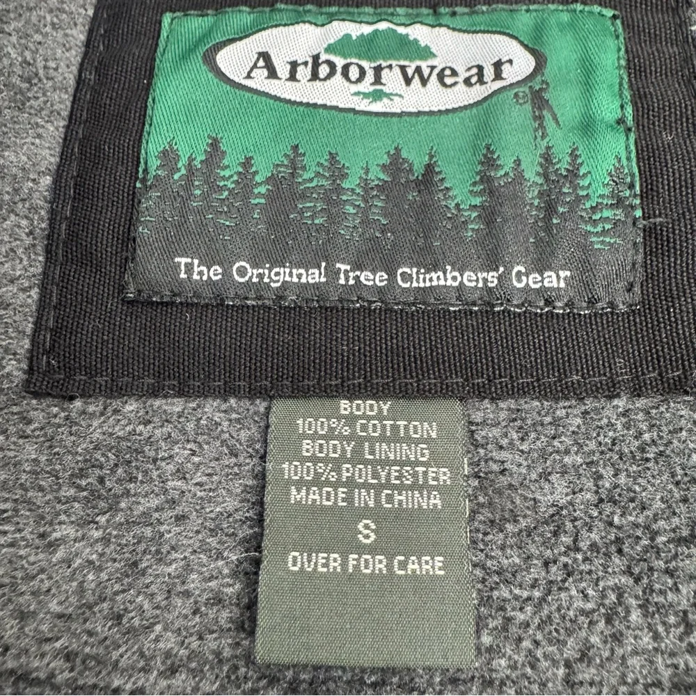 NWT Arborwear Juniper Vest Women’s S Moss Fleece Outdoor Hiking Mock Neck
